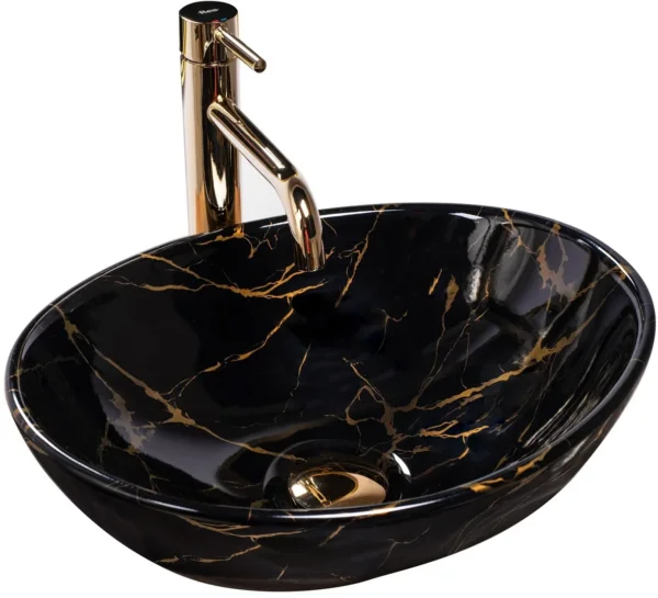 LAVOAR PE BLAT SOFIA BLACK MARBLE