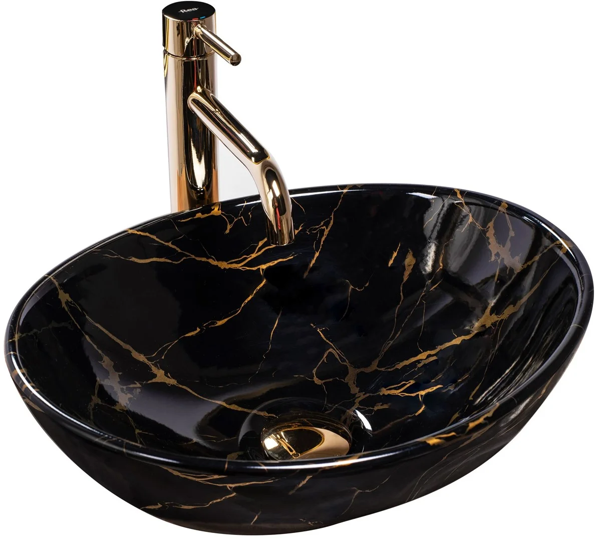 LAVOAR PE BLAT SOFIA BLACK MARBLE — 1 LAVOAR PE BLAT SOFIA BLACK MARBLE