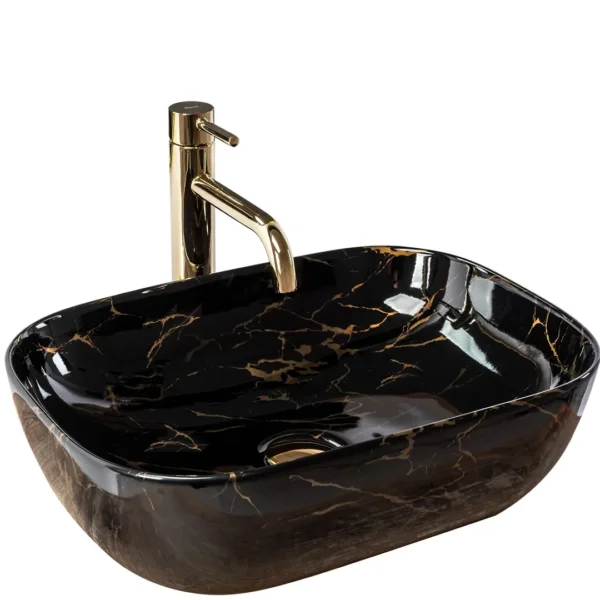 LAVOAR PE BLAT BELINDA BLACK MARBLE
