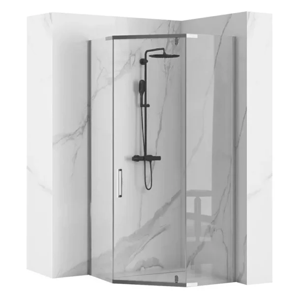 Obiecte Sanitare în Moldova 51 CABINA DE DUȘ AXIN CHROME 90x90