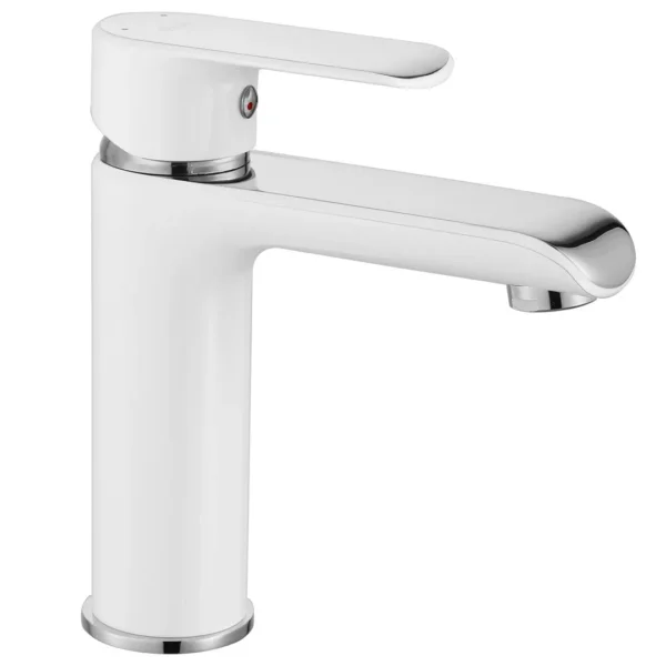 BATERIE LAVOAR BLOOM WHITE CHROME LOW