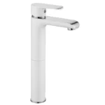 BATERIE LAVOAR BLOOM WHITE CHROME HIGH