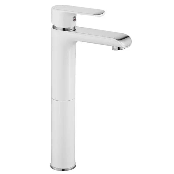 BATERIE LAVOAR BLOOM WHITE CHROME HIGH