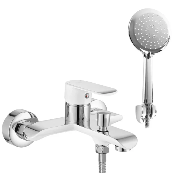 BATERIE PENTRU CADA BLOOM WHITE CHROME
