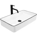 LAVOAR PE BLAT DENIS WHITE BLACK EDGE