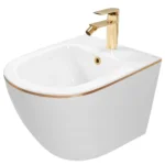 BIDEU CARLO MINI WHITE GOLD EDGE