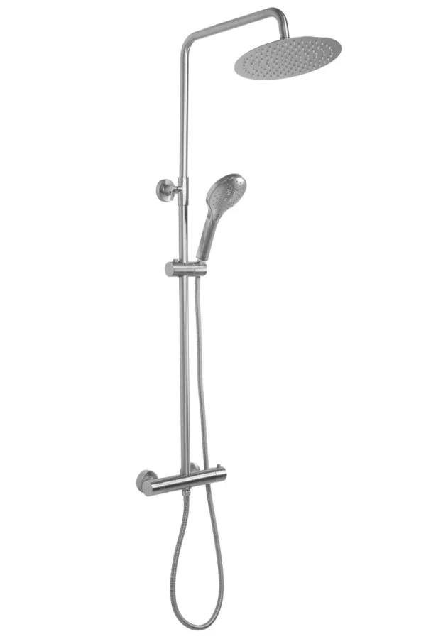 COLOANA DE DUȘ VINCENT NIKIEL BRUSH+TERMOSTAT