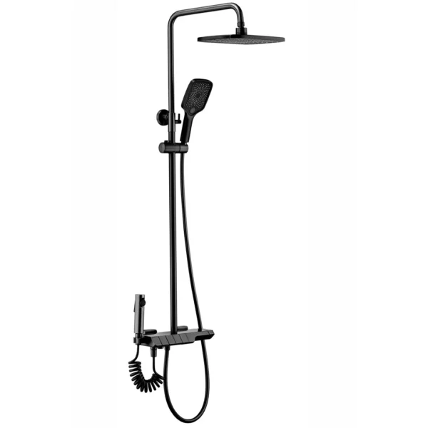 COLOANA DE DUȘ ROB BLACK+TERMOSTAT
