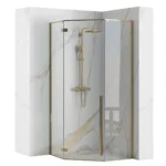 CABINA DE DUȘ DIAMOND GOLD 100x100