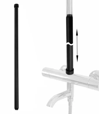 PRELUNGIRE COLOANA DUȘ BLACK 60cm