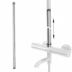 PRELUNGIRE COLOANA DUȘ CHROME 60cm