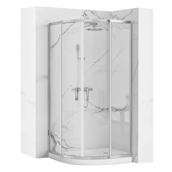 CABINA DE DUȘ LOOK CHROME 80x80