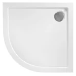 CĂDIȚA DUȘ LOOK WHITE 80x80
