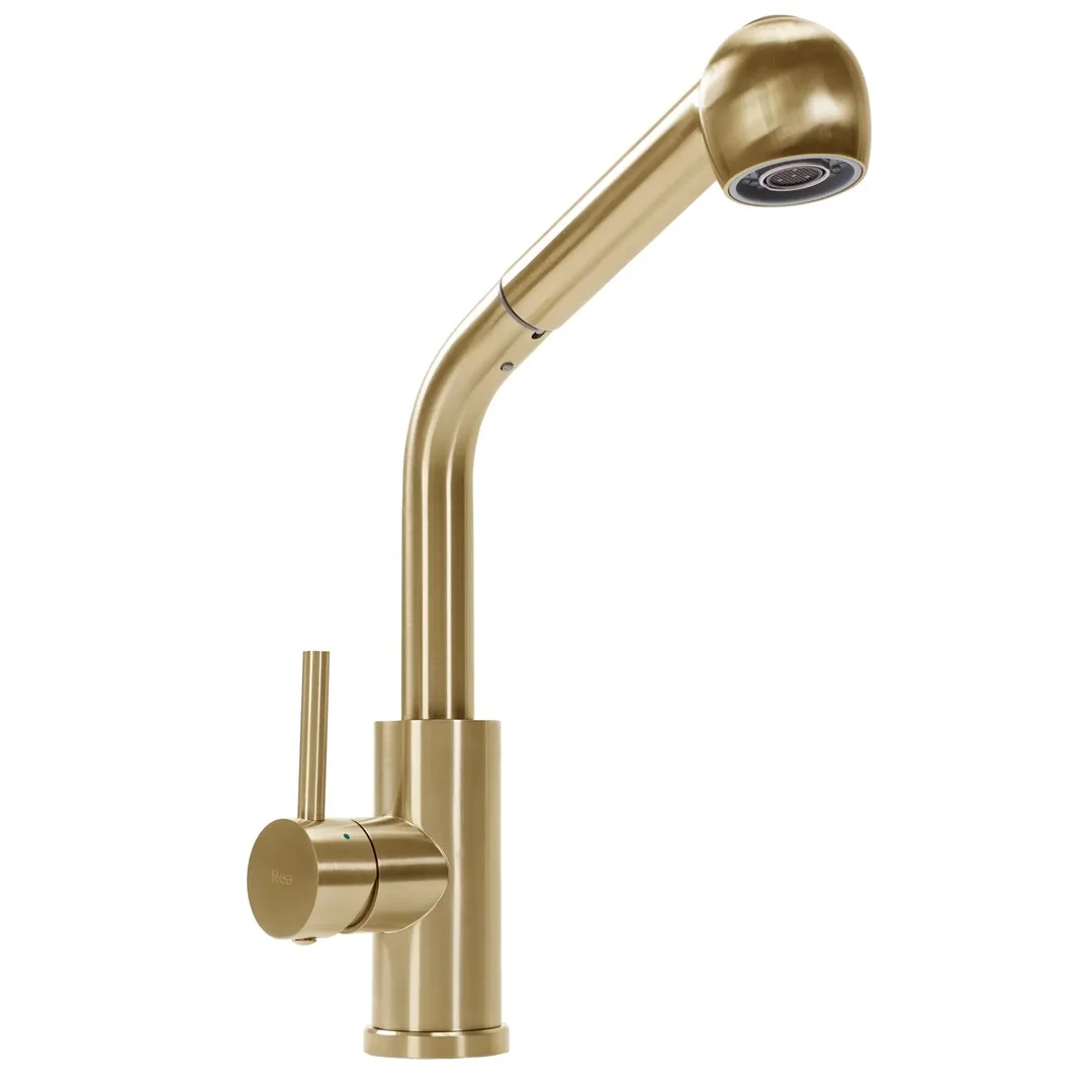 BATERIE DE BUCĂTĂRIE TROY GOLD BRUSH — 1 BATERIE DE BUCĂTĂRIE TROY GOLD BRUSH