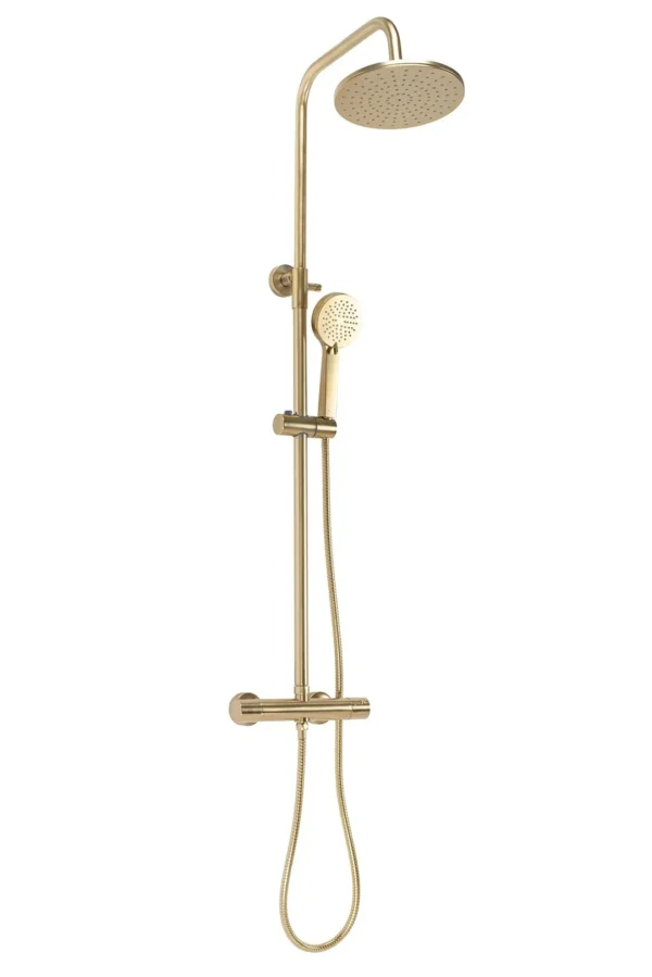 COLOANA DE DUȘ PAROT BRUSH GOLD+TERMOSTAT