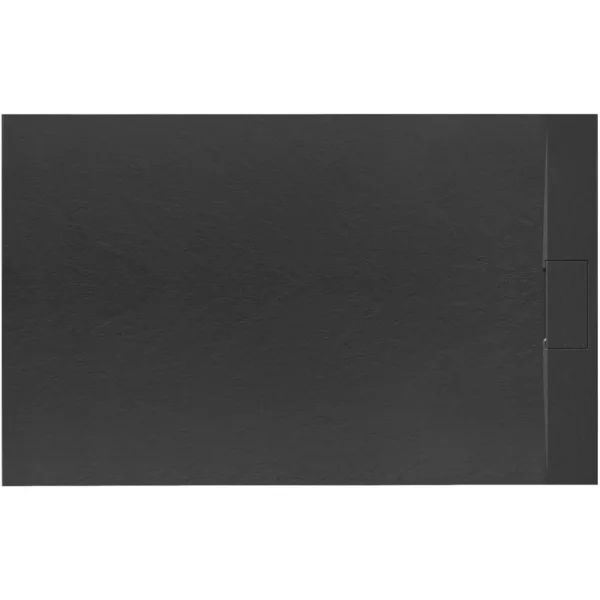 CĂDIȚA DUȘ BAZALT BLACK 80x100