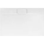 CĂDIȚA DUȘ BAZALT LONG WHITE 80x120