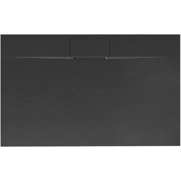CĂDIȚA DUȘ BAZALT LONG BLACK 80x100