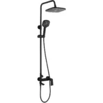 COLOANA DE DUȘ STORM BLACK MAT