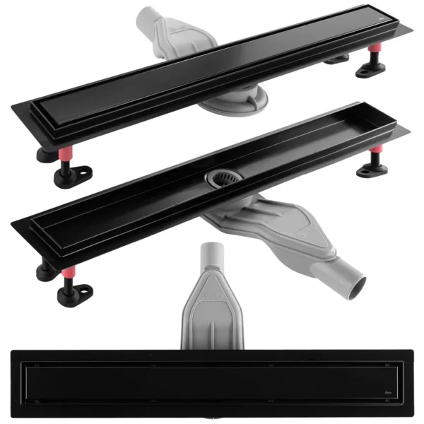 RIGOLA DUȘ NEOX SUPERFLOW 700 BLACK