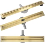 RIGOLA DUȘ NEOX SLIM PRO GOLD BRUSH 700