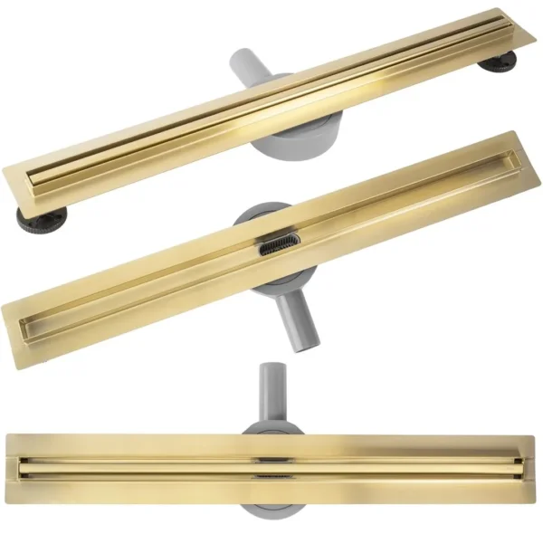 RIGOLA DUȘ NEOX SLIM PRO GOLD BRUSH 800