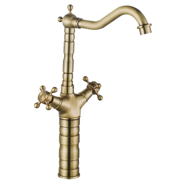 BATERIE PENTRU BAIE/BUCĂTĂRIE RUSTICO ANTIQUE GOLD HIGH