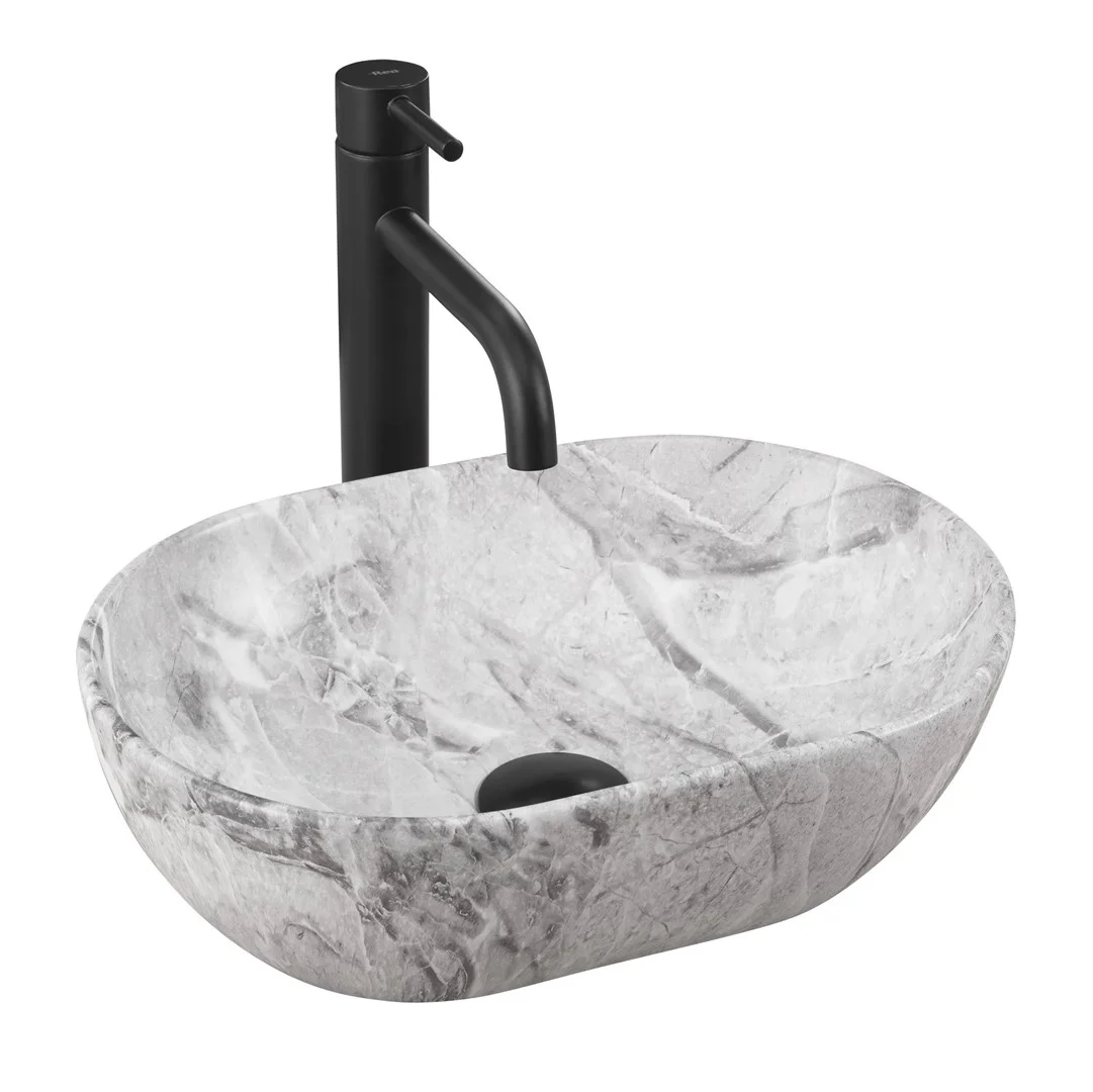 LAVOAR PE BLAT AMELIA MINI STONE MATT — 1 LAVOAR PE BLAT AMELIA MINI STONE MATT