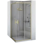 CABINA DE DUȘ CITY BRUSH GOLD 80X80
