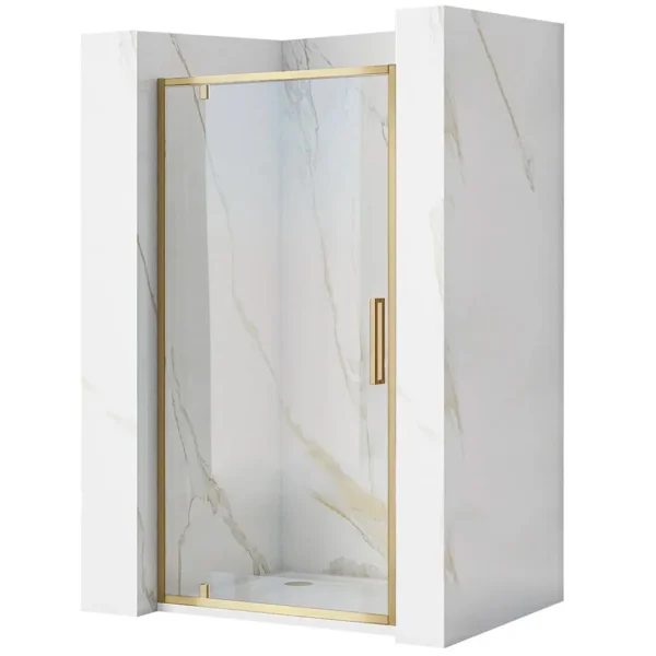 UȘA DE DUȘ RAPID SWING GOLD BRUSH MAT 90