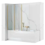 PARAVAN PENTRU CADA AGAT GOLD BRUSH MAT 120