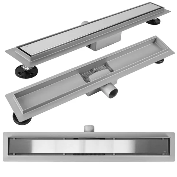 RIGOLA DUȘ NEOX NICKEL BRUSH INOX 500