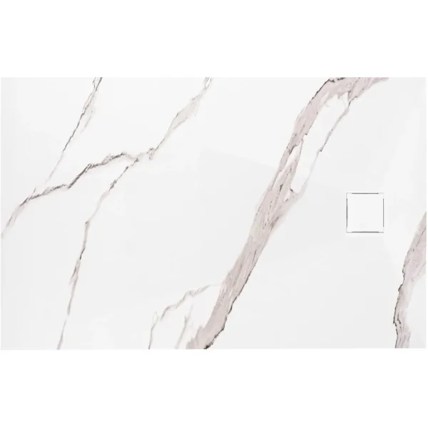 CĂDIȚA DUȘ MAGNUM CARRARA WHITE 90x120