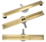 RIGOLA DUȘ NEOX SLIM PRO GOLD BRUSH 1000