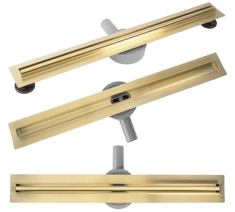 RIGOLA DUȘ NEOX SLIM PRO GOLD BRUSH 1000 — 1 RIGOLA DUȘ NEOX SLIM PRO GOLD BRUSH 1000