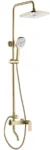 COLOANA DE DUȘ STORM GOLD BRUSH MAT