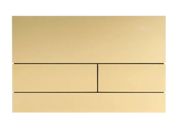 CLAPETA BUTON DE ACTIONARE PENTRU REZERVOR INCASTRAT STEEL AUR GOLD MAT BRUSHED PERIAT