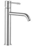 Baterie lavoar HIGHT Lungo Diamond, crom
