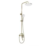 COLOANA DUȘ-CADA DROP GOLD BRUSHED AUR MAT PERIAT