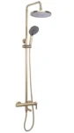COLOANA DUS-CADA ARCOS GOLD BRUSHED AUR MAT PERIAT