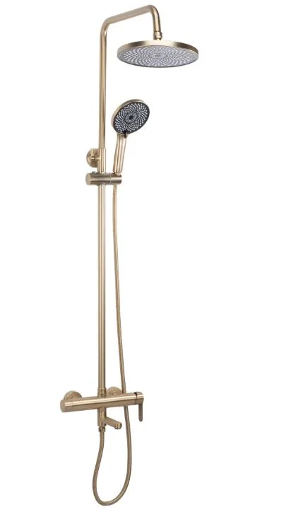 COLOANA DUS-CADA ARCOS GOLD BRUSHED AUR MAT PERIAT — 1 COLOANA DUS-CADA ARCOS GOLD BRUSHED AUR MAT PERIAT