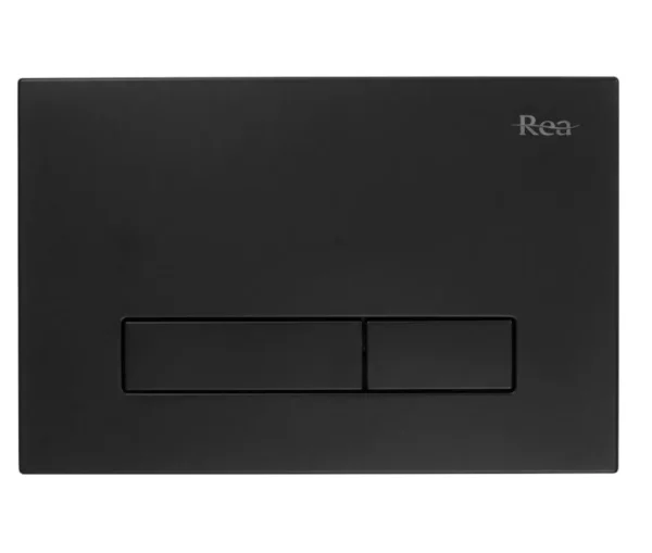 CLAPETA BUTON PENTRU INSTALATIE (RAMĂ) CU REZERVOR ÎNCASTRATĂ HD BLACK