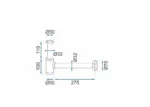 SIFON UNIVERSAL CLICK-CLACK NICKEL BRUSH