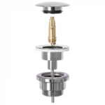 SIFON PENTRU LAVOAR CLICK-CLACK CHROME