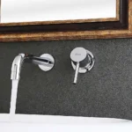 BATERIE INCASTRATĂ LUNGO CHROME+BOX