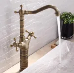 BATERIE PENTRU BAIE/BUCĂTĂRIE RUSTICO ANTIQUE GOLD HIGH