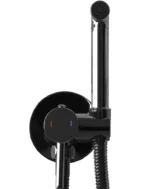 DUȘ IGIENIC PENTRU BIDEU LOOP LUNGO BLACK METALLIC