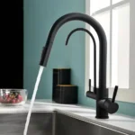 BATERIE DE BUCĂTĂRIE ECO FRESH BLACK