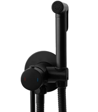 DUȘ IGIENIC PENTRU BIDEU LUNGO LOOP BLACK