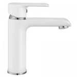 BATERIE LAVOAR BLOOM WHITE CHROME LOW